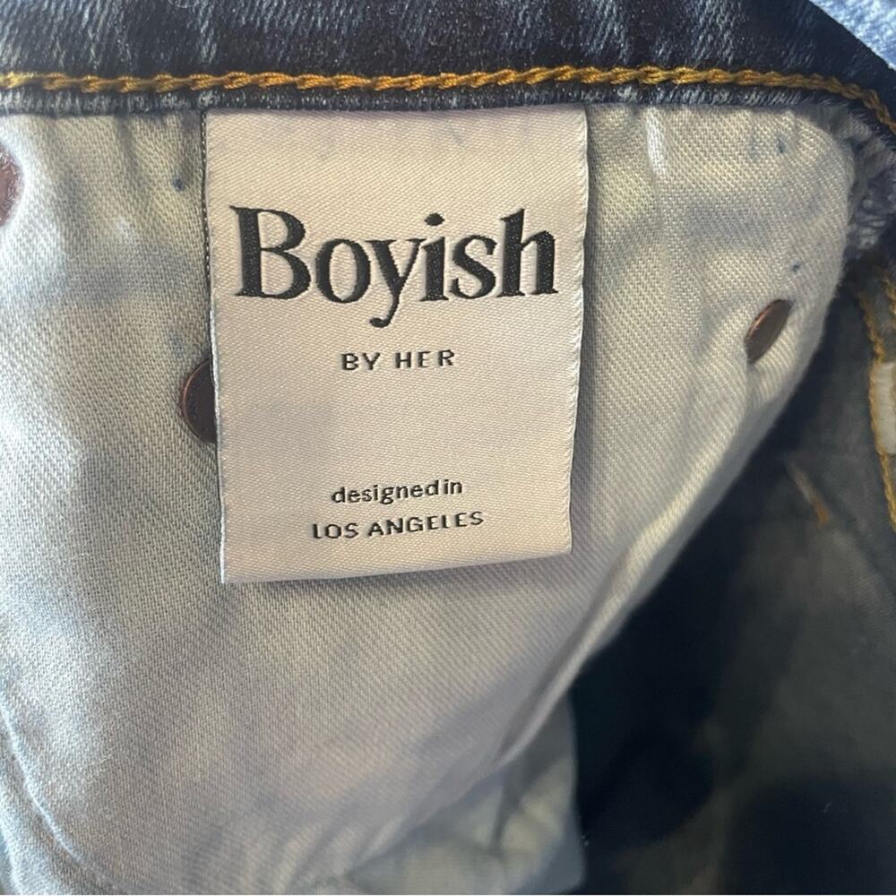 Boyish High-Rise Donny Skinny Jeans in A Fist Full of Dollars Women’s Sz 30 - Picture 8 of 9